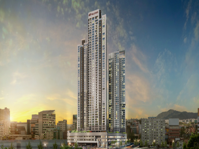 대전 동구 가양동 힐스테이트 더와이즈 49층 랜드마크